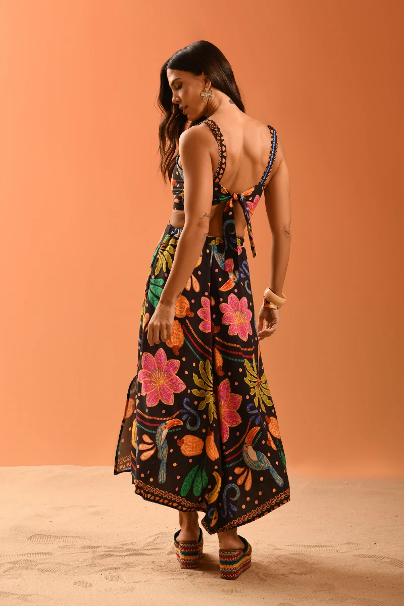 Vestido Fantasia Preto